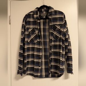Slate & Stone - M - Plaid Shirt/Jacket